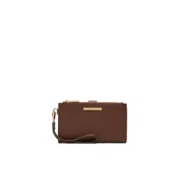 Call It Spring Gianinna Womens Dark Brown Wallet with Detachable Strap-image-16