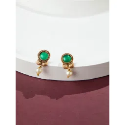Niscka 24K Gold Plated Antique Necklace image 3