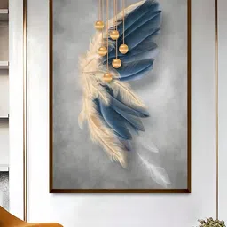 The Art House Grey & Blue Abstract Photograph Wall Art-picture-12