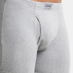 Jockey Pack Of 3 Ribbed Super Combed Cotton Trunks 8008-0305-NVCMG image 5