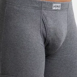 Jockey Pack Of 3 Ribbed Super Combed Cotton Trunks 8008-0305-NVCMG image 2