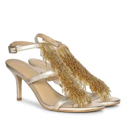 Saint G Saintg Womens Platin Leather Stilettos Heels-image-25