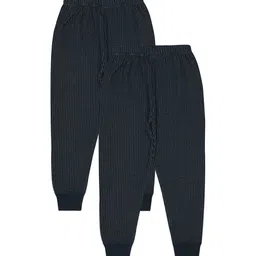 BODYCARE INSIDER Kids Pack of 2 Striped Mid-Rise Thermal Bottoms-picture-10