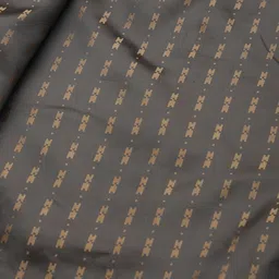 Sojanya Men Mustard Yellow & Charcoal Black Jacquard Woven Design Nehru Jacket image 4