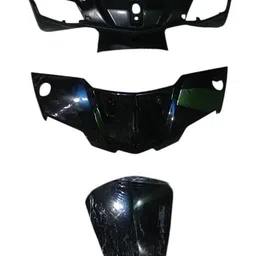 generic SCOOTY NTORQ 125 SUPER STEALTH BLACK SQUARD EDITION MODEL image 5