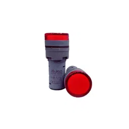 AD16-16DS – LED Indicator Light Pilot Signal Lamp Red/Electrical Panel Indicator Red image 1