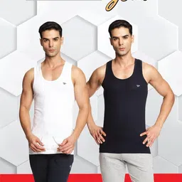 target gold Men's Vest - 100% Cotton, Comfortable, Color Baniyan for Men(Pack of 4)(Color May Vary) image 2