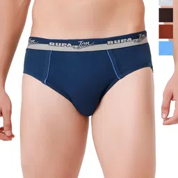 Rupa Jon Pack Of 10 Assorted Basic Briefs-image-36