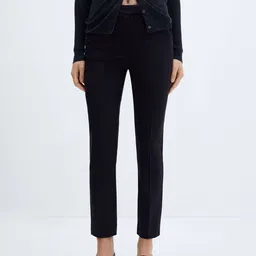 MANGO Women Mid Rise Skinny Fit Trousers-image-46