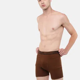 Dollar Pack Of 2 Lehar Combed Cotton Trunks MLHTR-03-PO2-ASST image 3