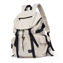 lyla Drawstring Backpack Rucksack School Bag for Shopping Outdoor Activities image 4