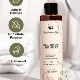 The Wellness Shop Amla, Neem and Basil Shampoo - 200ml image 5