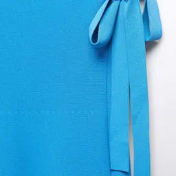 MANGO Knitted Wrap Maxi Skirt image 4