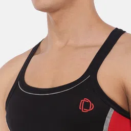 Dollar Bigboss Men Pack of 2 Cotton Racerback Styled Gym Vest MBB-11-PO2-CO1 image 4