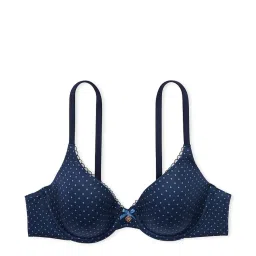victoria's secret intimates Victoria's Secret Lightly Lined Smooth Navy Blue Full-Coverage Bra (38DDD) image 3