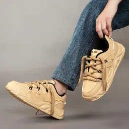 prolific Women Lace-Up Sneakers with Round Toes image 1