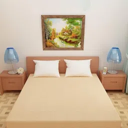 dream care Waterproof Queen-Size Fitted Mattress Protector image 1