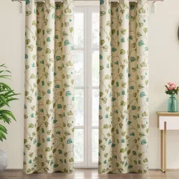 home centre Mellow Syre Printed Light Filtering Door Curtain image 1