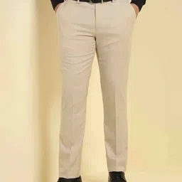 allen solly Men Slim Fit Trousers image 1