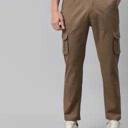 adbucks Men Loose Fit Flat-Front Cargo Pants image 1