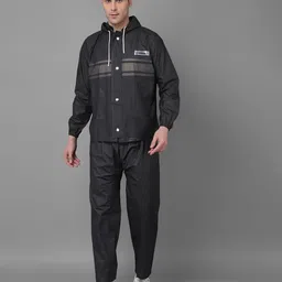 dollar Men Colourblock Regular Fit Raincoat image 1