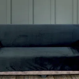 nendle 3-Seater Rectangular Velour Slip Cover image 1