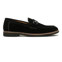 teakwood leathers Men Slip-On Loafer Shoes with Metal Accent image 1