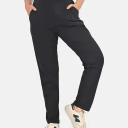 pepe jeans Women Straight Track Pants with Insert Pockets image 1