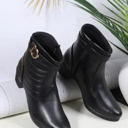 trase Women Regular Fit Ankle-Length Boots image 1