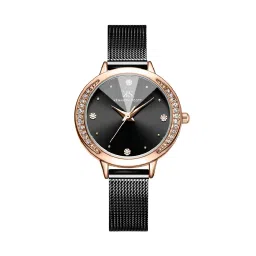 kenneth scott Women Analogue Watch with Metal Strap-K22523-RMBB image 1