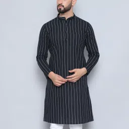 even Men Regular Fit Long Kurta image 1