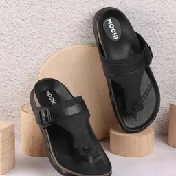 mochi Men Genuine Leather Slip-On Sandals image 1