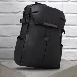 french accent Men Laptop Back Pack with Zip-Closure image 1