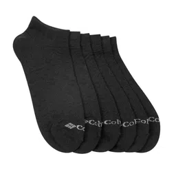columbia Pack of 6 Men Typographic Print Ankle-Length Socks image 1