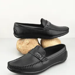 prolific Men Round-Toe Formal Slip-On Shoes image 1