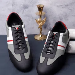 louis stitch Men Lace Up Sneakers image 1