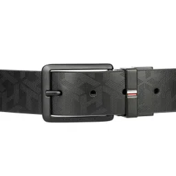 tommy hilfiger Leather Reversible Belt with Buckle Closure image 1