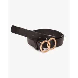 fig Women Belt with Double Ring Buckle image 1