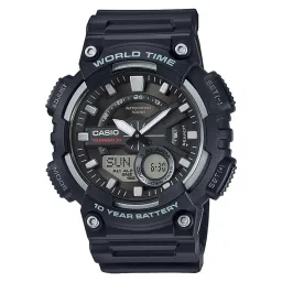 casio AD207 Youth Men (AEQ-110W-1AVDF) Analog-Digital Wrist Watch image 1