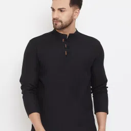 even Kurta with Mandarin Collar image 1