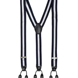 the tie hub Striped Suspender Belt image 1