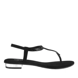 metro Embellished T-strap Sandals image 1