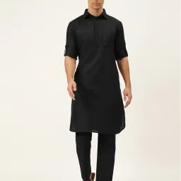 molly & michel Full-Sleeve Kurta with Collar-Neck image 1