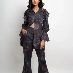 hencemade Splatter Print Top & Pants Set image 1