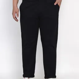 john pride Plus Size Mid-Rise Flat-Front Chinos image 1