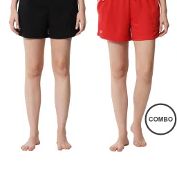 fflirtygo Pack of 2 Shorts with Drawstring Waist image 1