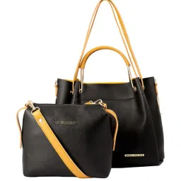 bagsy malone Set of 2 Handbag with Zip Closure image 1