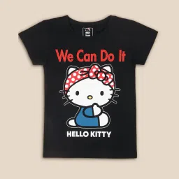 kidsville Cartoon Print Round-Neck T-Shirt image 1