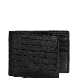 lorenz Striped Genuine Leather Bi-Fold Wallet image 1