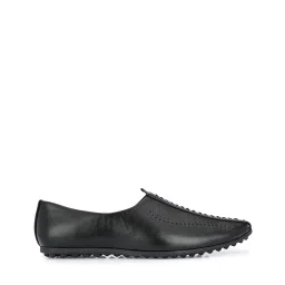 azzaro black Pointed-Toe Slip-On Shoes image 1
